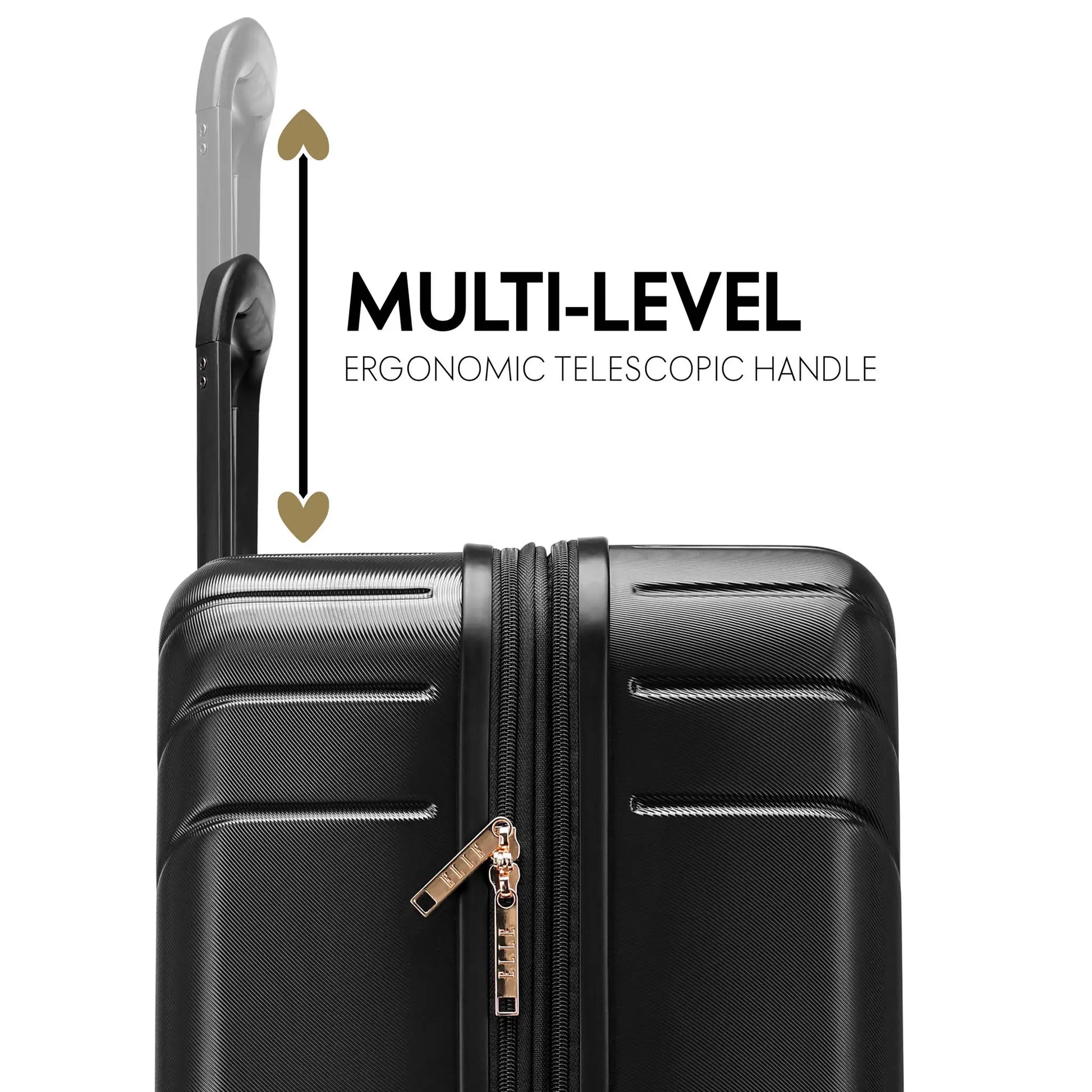 Louvre Polycarbonate Luggage Set - ELLE Travel | USA - Little Red General Store