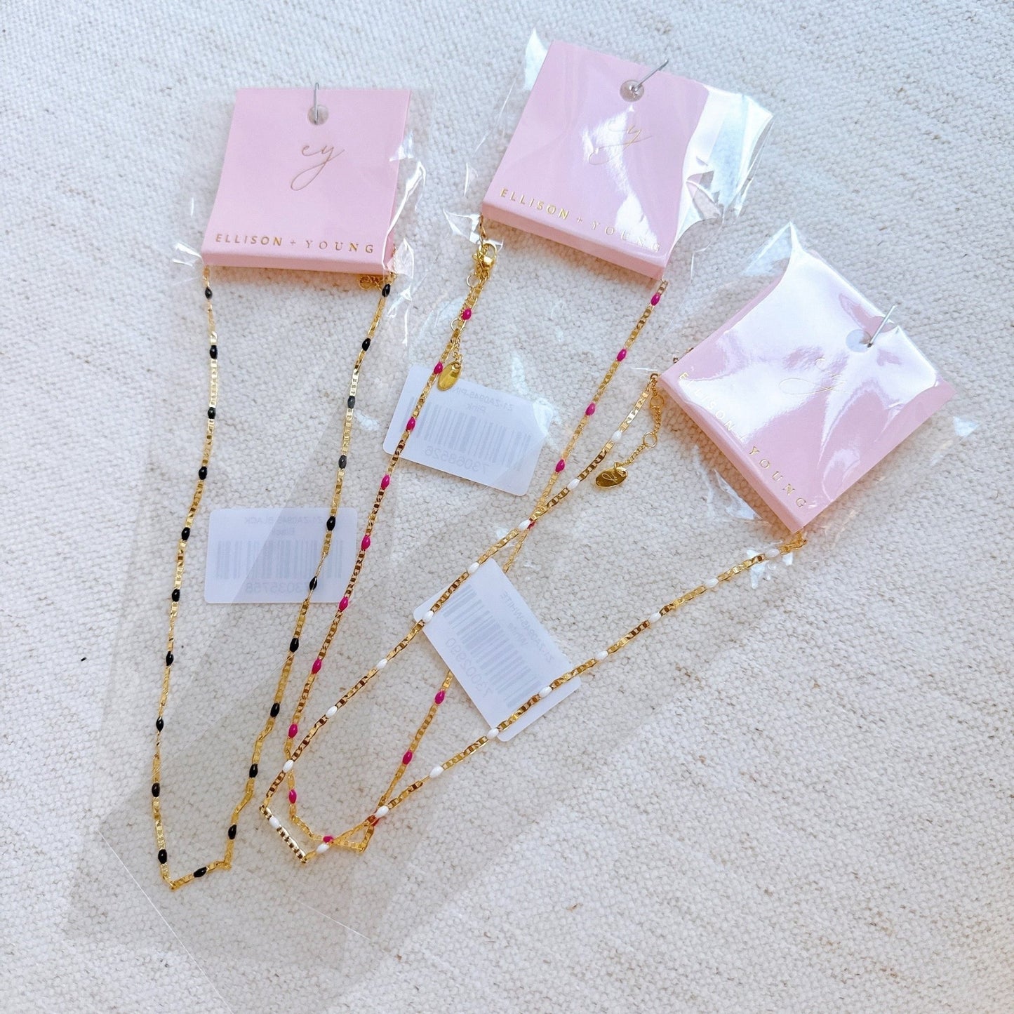 Color Pop Enamel Chain Necklace - Ellisonyoung.com - Little Red General Store