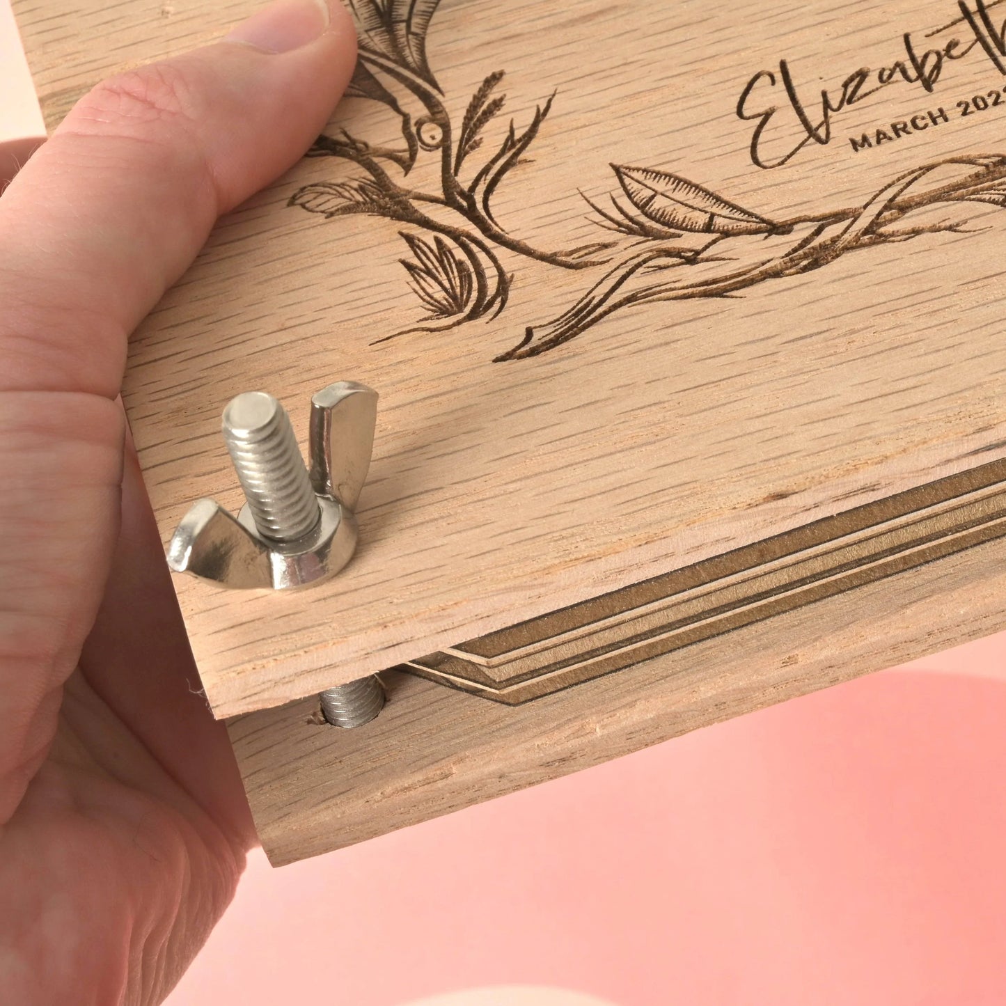 Large Flower Press Kit, Oak - Em & Me Studio - Little Red General Store