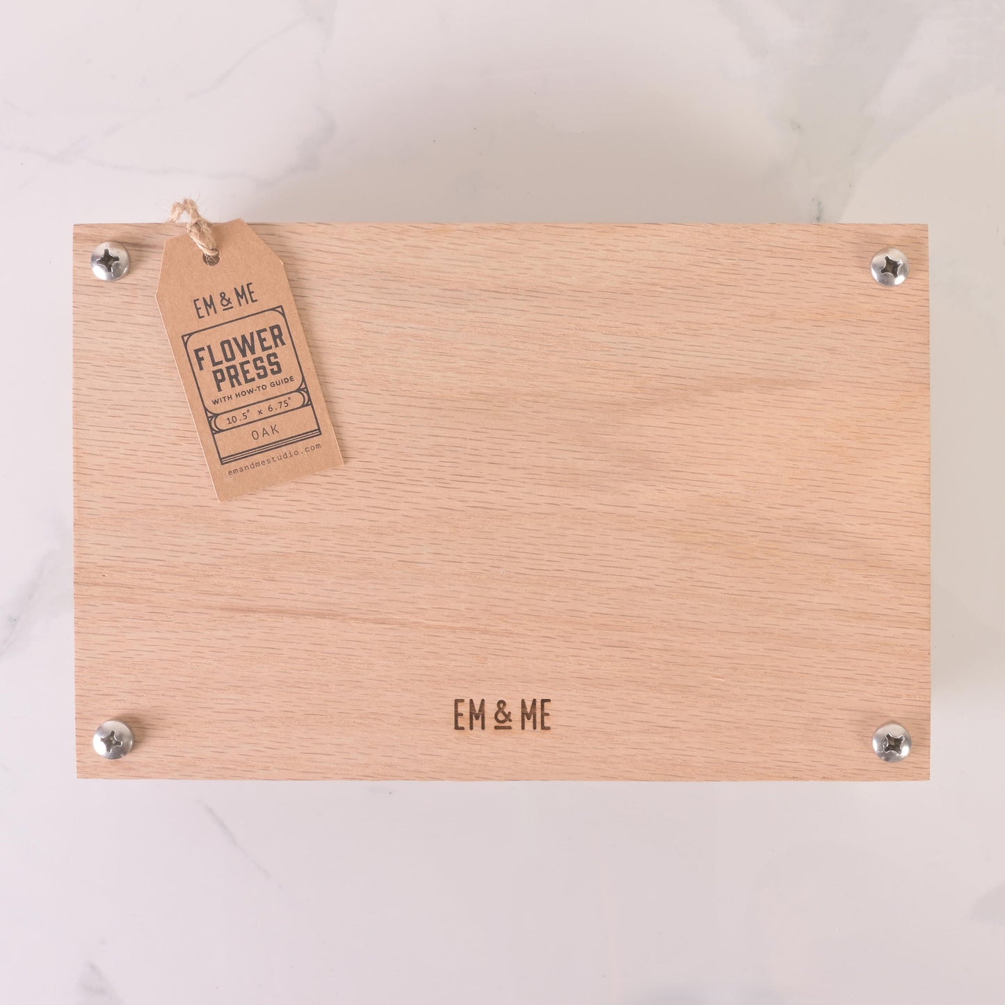 Large Flower Press Kit, Oak - Em & Me Studio - Little Red General Store