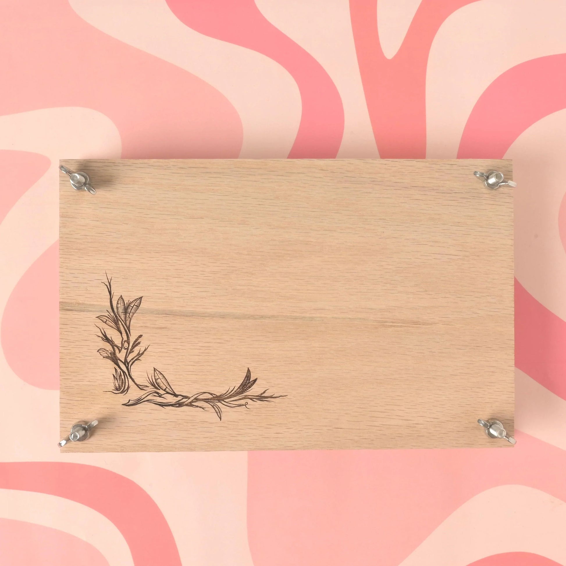 Large Flower Press Kit, Oak - Em & Me Studio - Little Red General Store