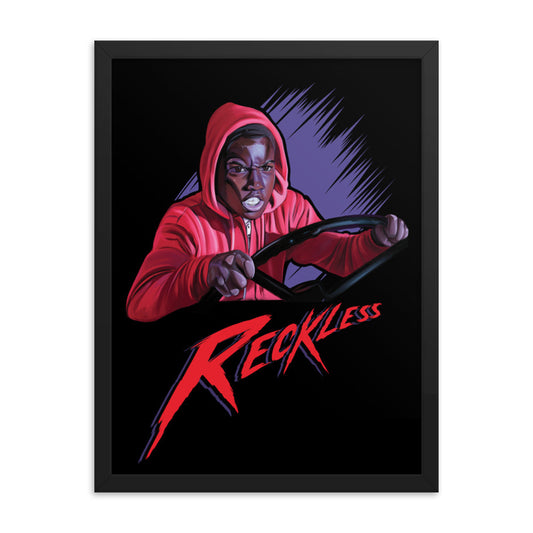 Framed Reggie The Reckless Poster F-13 Part 5 A New Beginning Wall Art