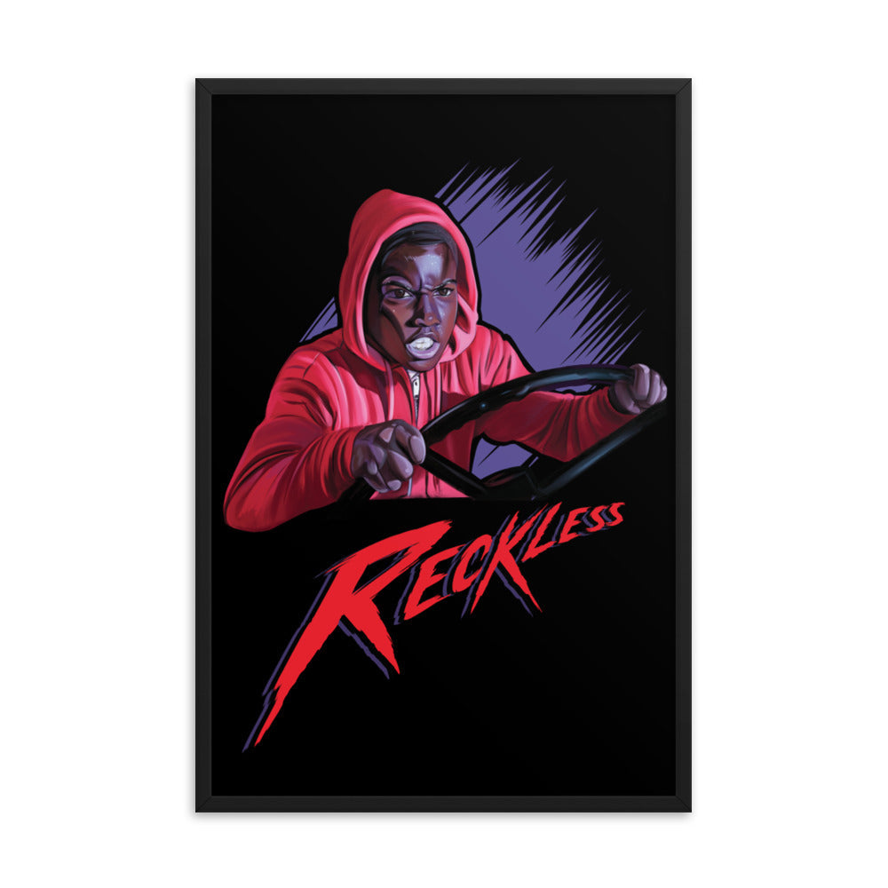 Framed Reggie The Reckless Poster F-13 Part 5 A New Beginning Wall Art