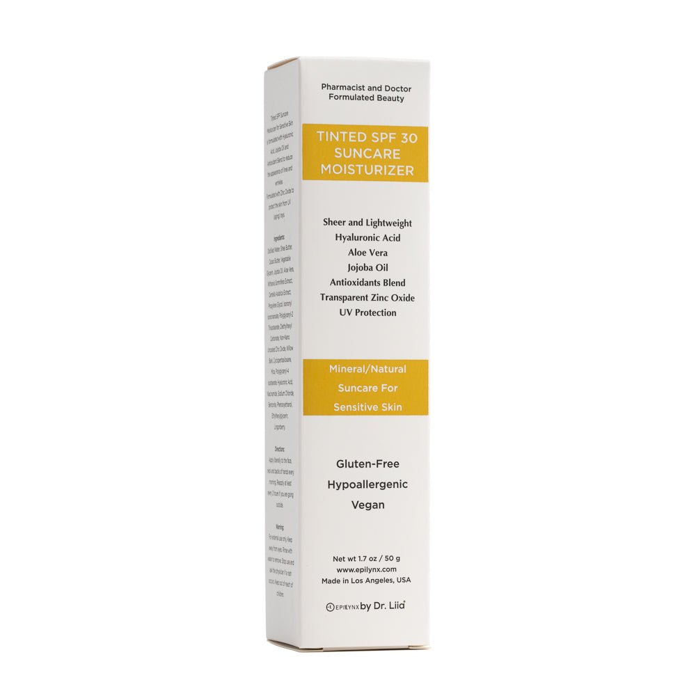 Tinted, Dewy Moisturizer for Sensitive Skin & Suncare with SPF 30 - EpiLynx - Little Red General Store