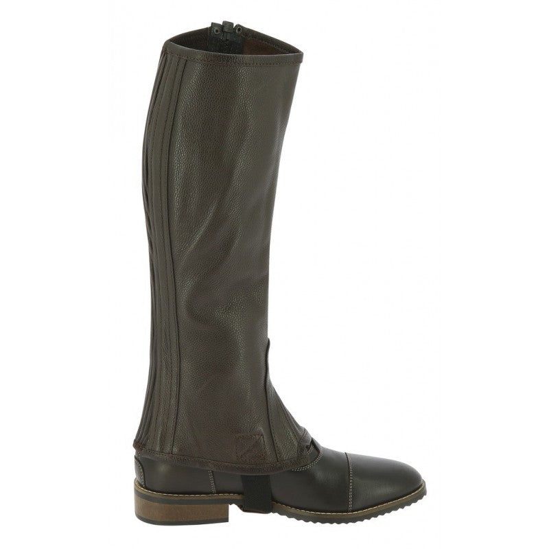 EQUITHÈME Leather Half Chaps