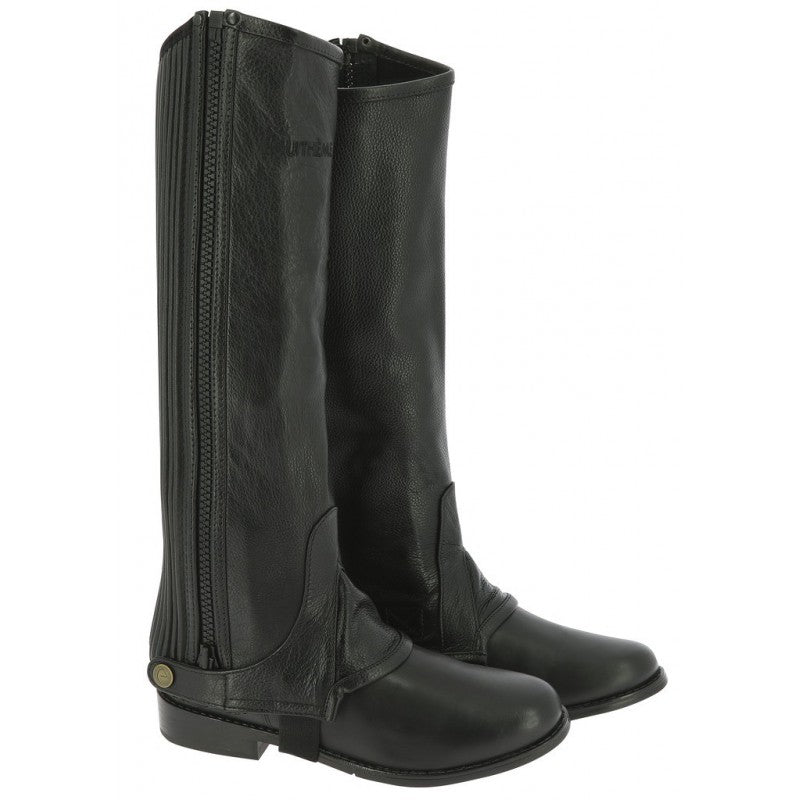 EQUITHÈME Leather Half Chaps