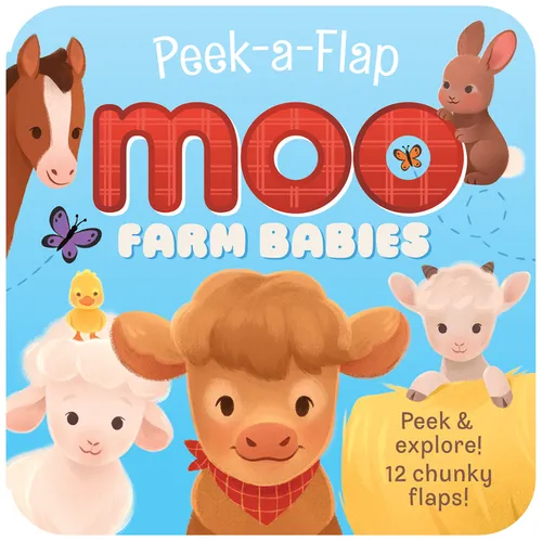 Peek-A-Flap Farm Babies