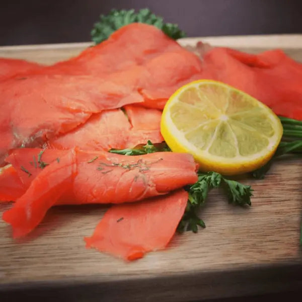 Wild Sockeye Salmon Lox (8oz / 226g each) - 20PK, (10lb / 4.5kg total)