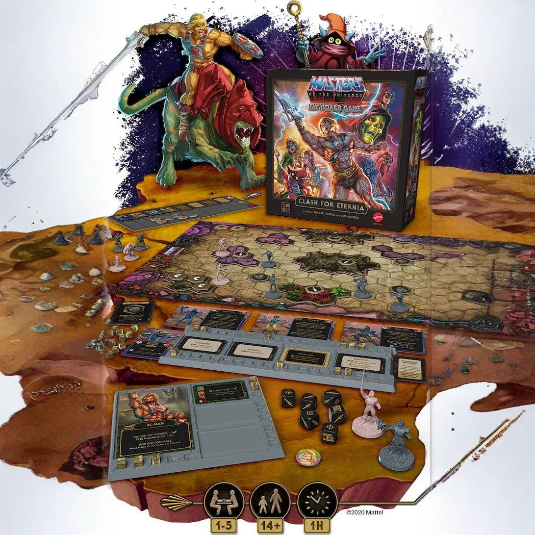 Masters of the Universe: the Board Game + Box of Power (Kickstarter exclusive)