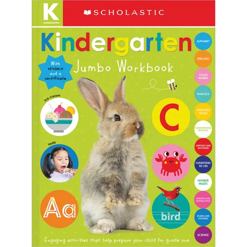 Kindergarten Jumbo Workbook: Scholastic Early Learners (Jumbo Workbook)
