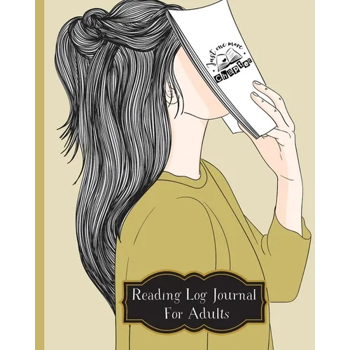 Reading Log Journal For Adults