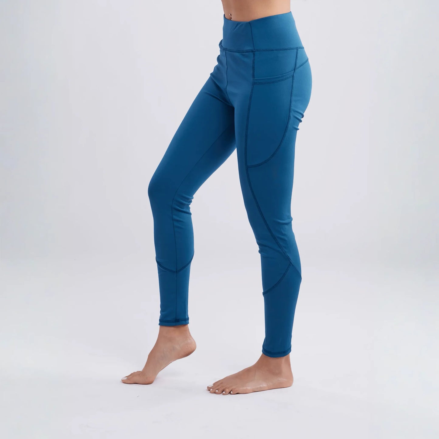 JupiterGear High-Waisted Classic Gym Leggings with Side Pockets