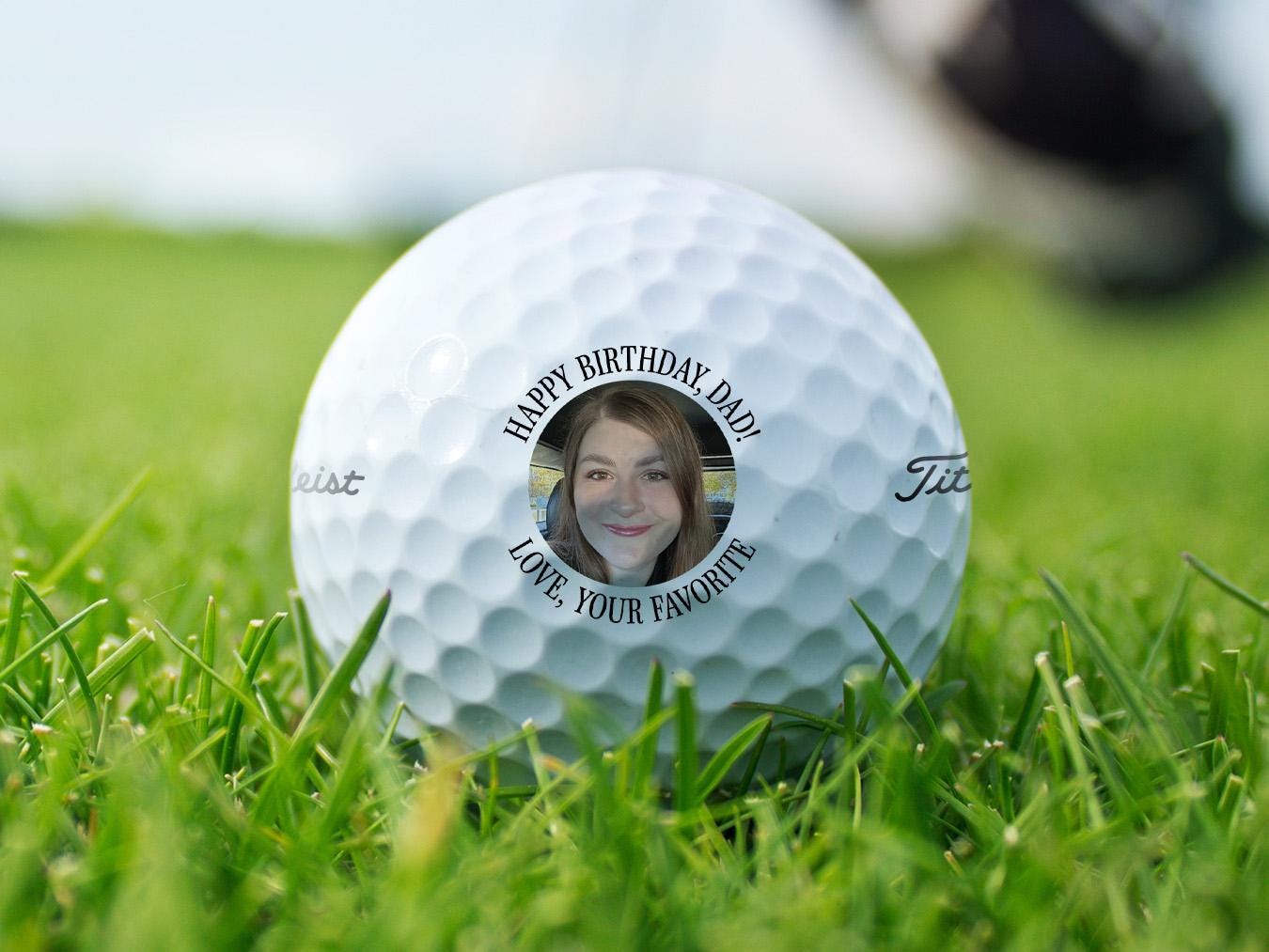 Add Your Photo & Text Golf Balls