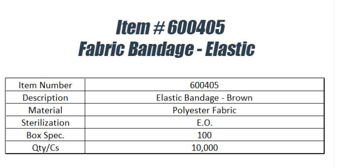 Fabric Bandage-Elastic