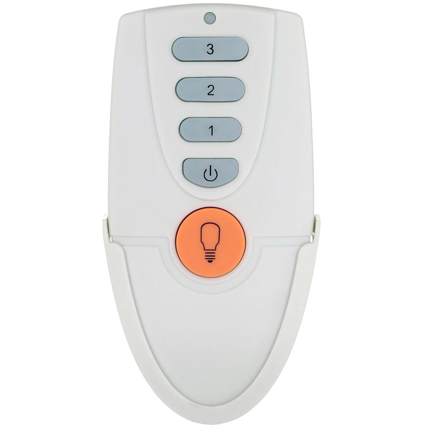 Anderic FAN51TW Replacement Ceiling Fan Remote Control for Hampton Bay and others - FAN-51T - White