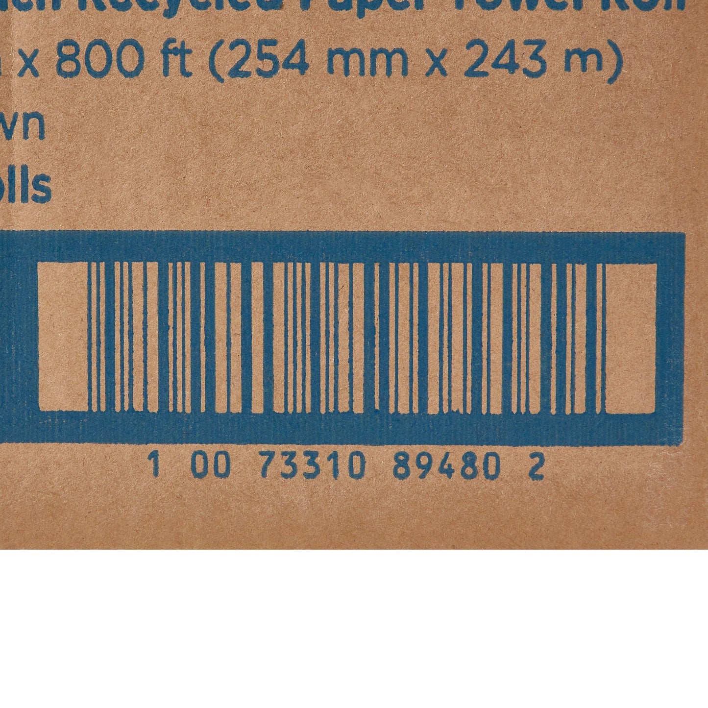 enMotion® Touchless Brown Paper Towel, 10 Inch x 800 Foot, 6 Rolls per Case 89480