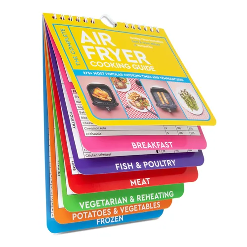 The Complete Air Fryer Cooking Guide: 275+ Most Popular Cooking Times and Temperatures - The Sunday Times Bestseller