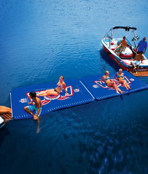 WOW Sports Floating Water Walkway For The Pool Or Lake - Blue (12-2030)