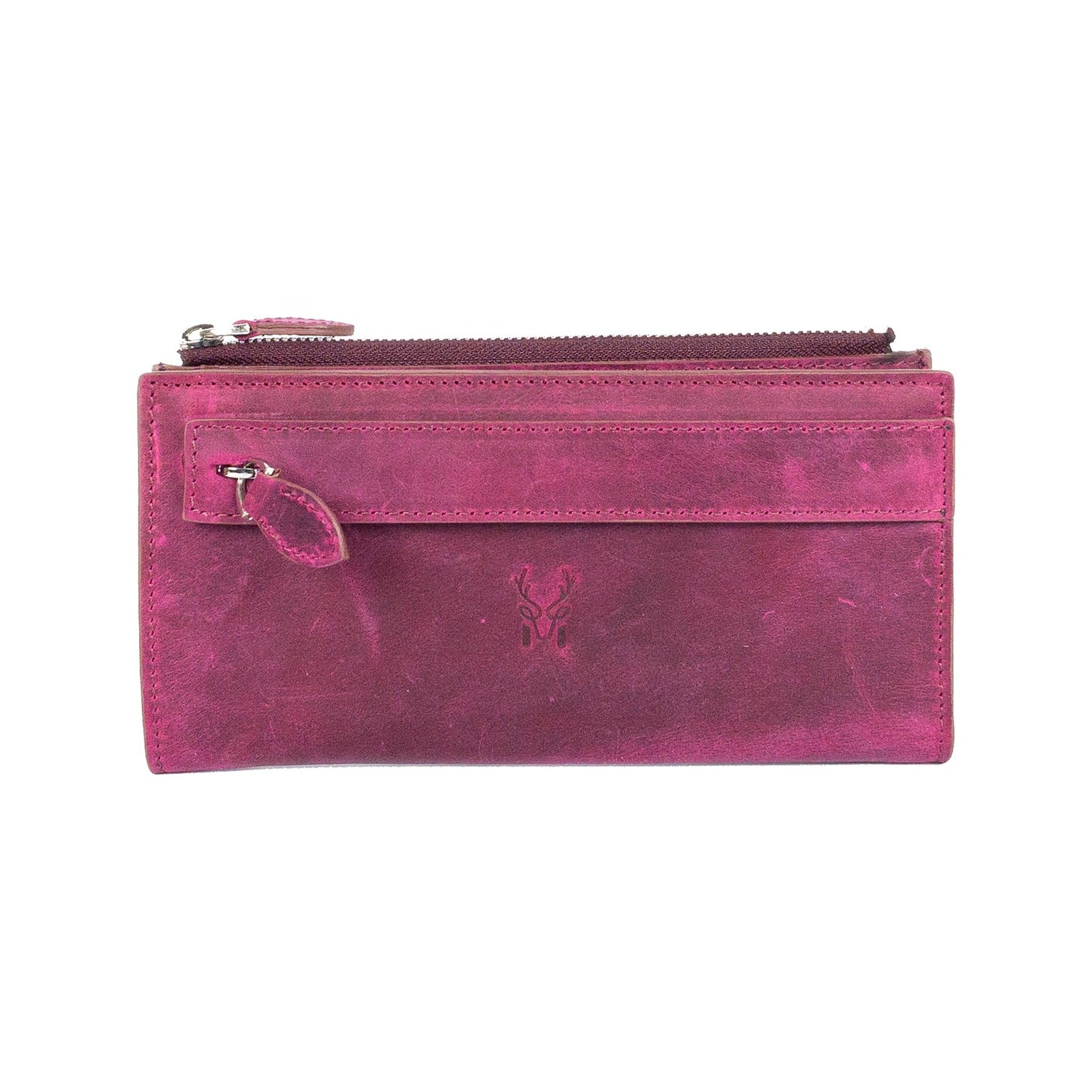 Mannu - Genuine Leather Large Wallet with Hand Band