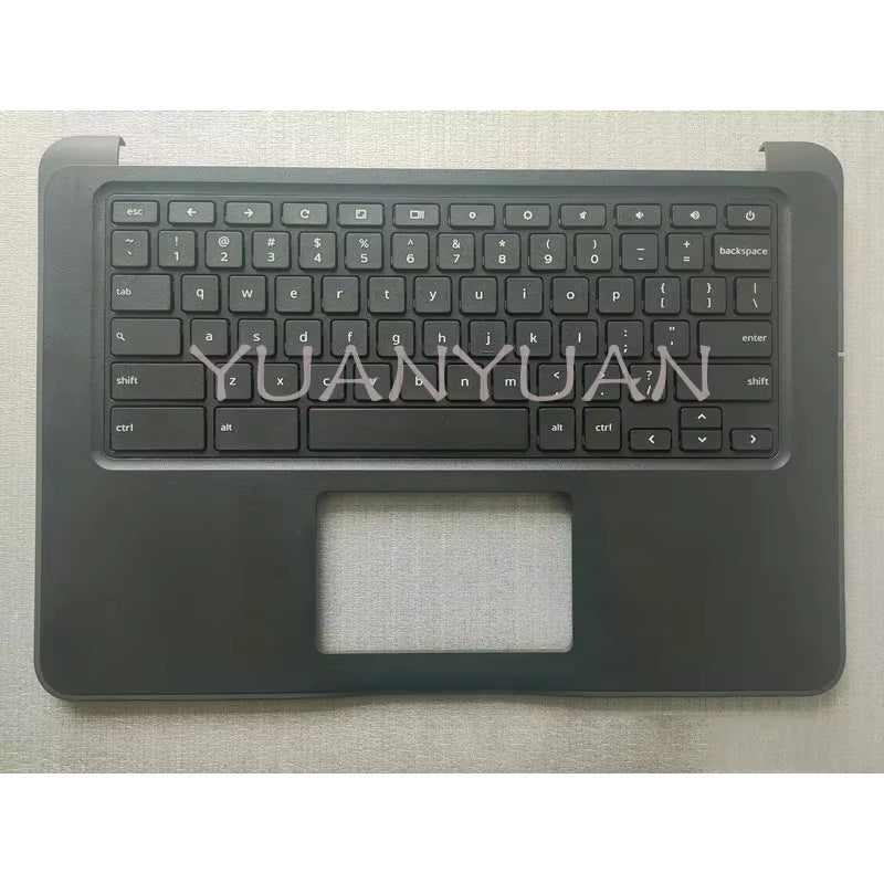 NTH Laptop Upper Cover for  Chromebook 13 3380 Palm Rest Case Shell Keyboard 0F27VT