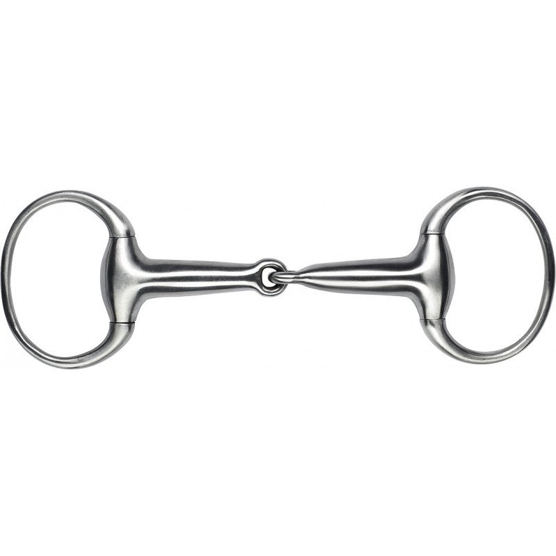 Feeling Satin Finish Stainless Steel Eggbutt Snaffle