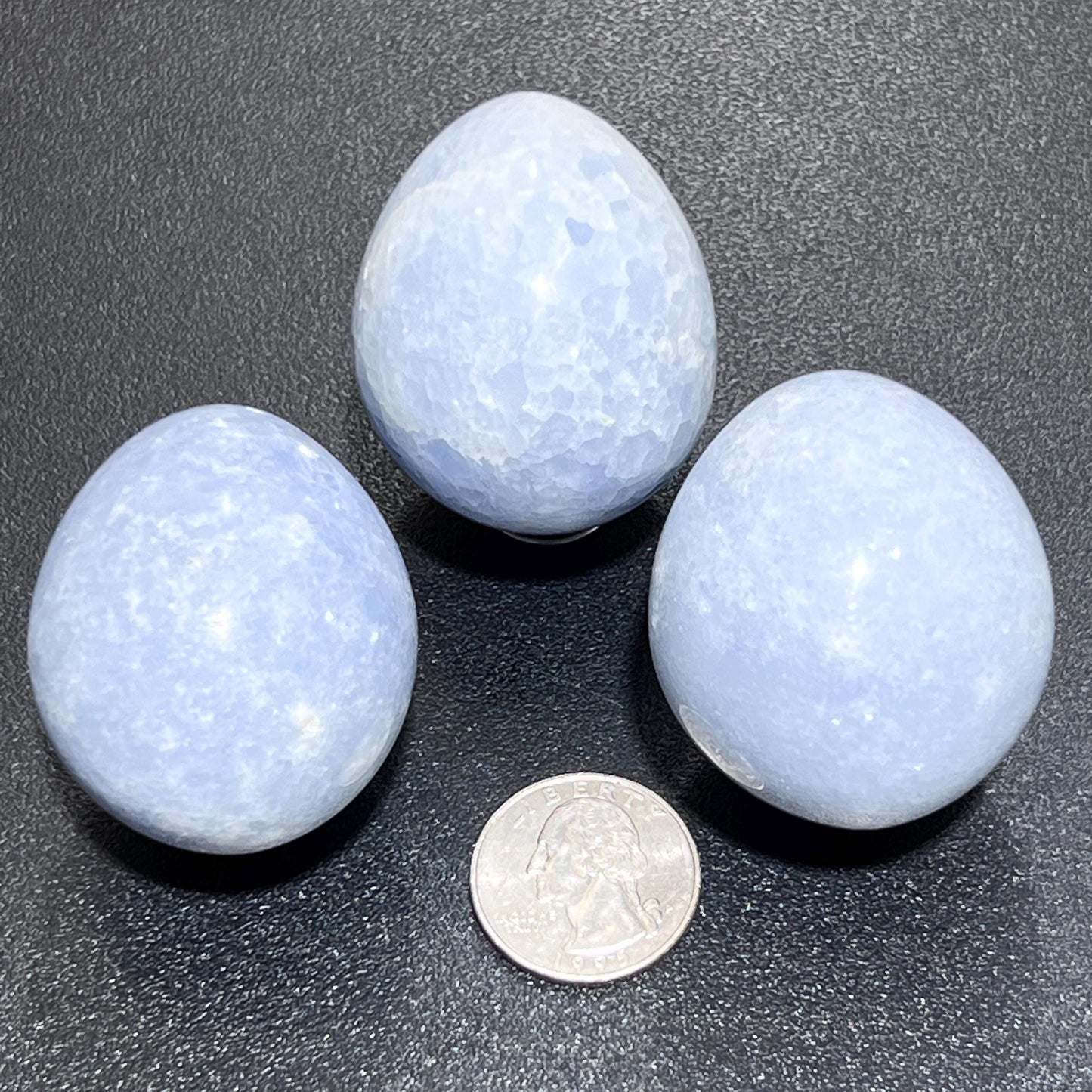 Blue Celestite Crystal Egg Polished Carving Wholesale Gemstone Decor Supply