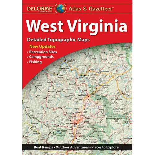 Delorme Atlas & Gazetteer West Virginia