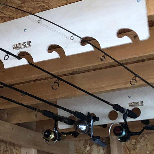 Fishing Rod Rack – Shed Organizer for Rod Storage