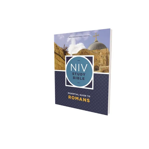 NIV Study Bible Essential Guide to Romans, Paperback, Red Letter, Comfort Print
