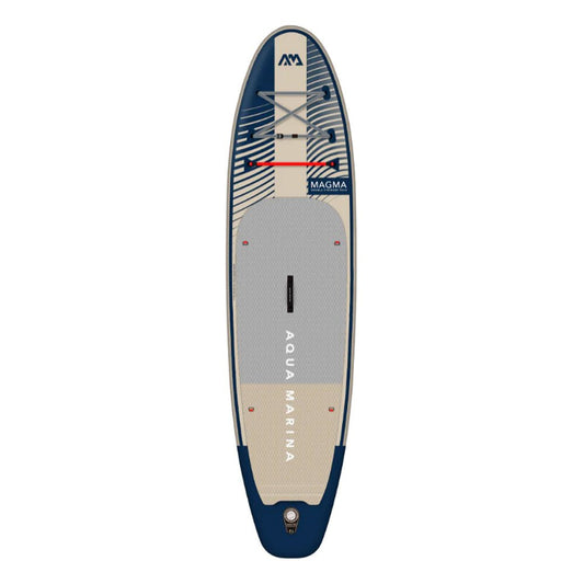 Aqua Marina Magma BT-23MAP All-Around Inflatable SUP With Carbon Hybrid Paddle, 11FT (SAK35791)