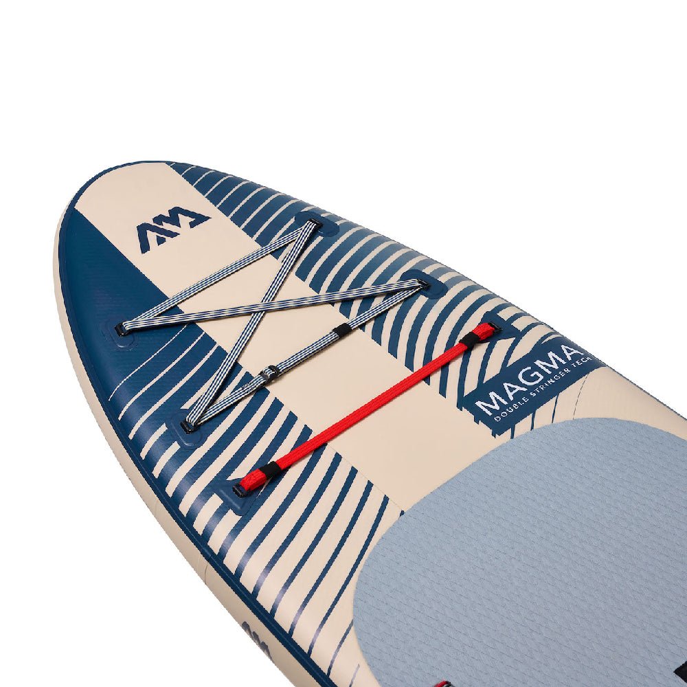 Aqua Marina Magma BT-23MAP All-Around Inflatable SUP With Carbon Hybrid Paddle, 11FT (SAK35791)