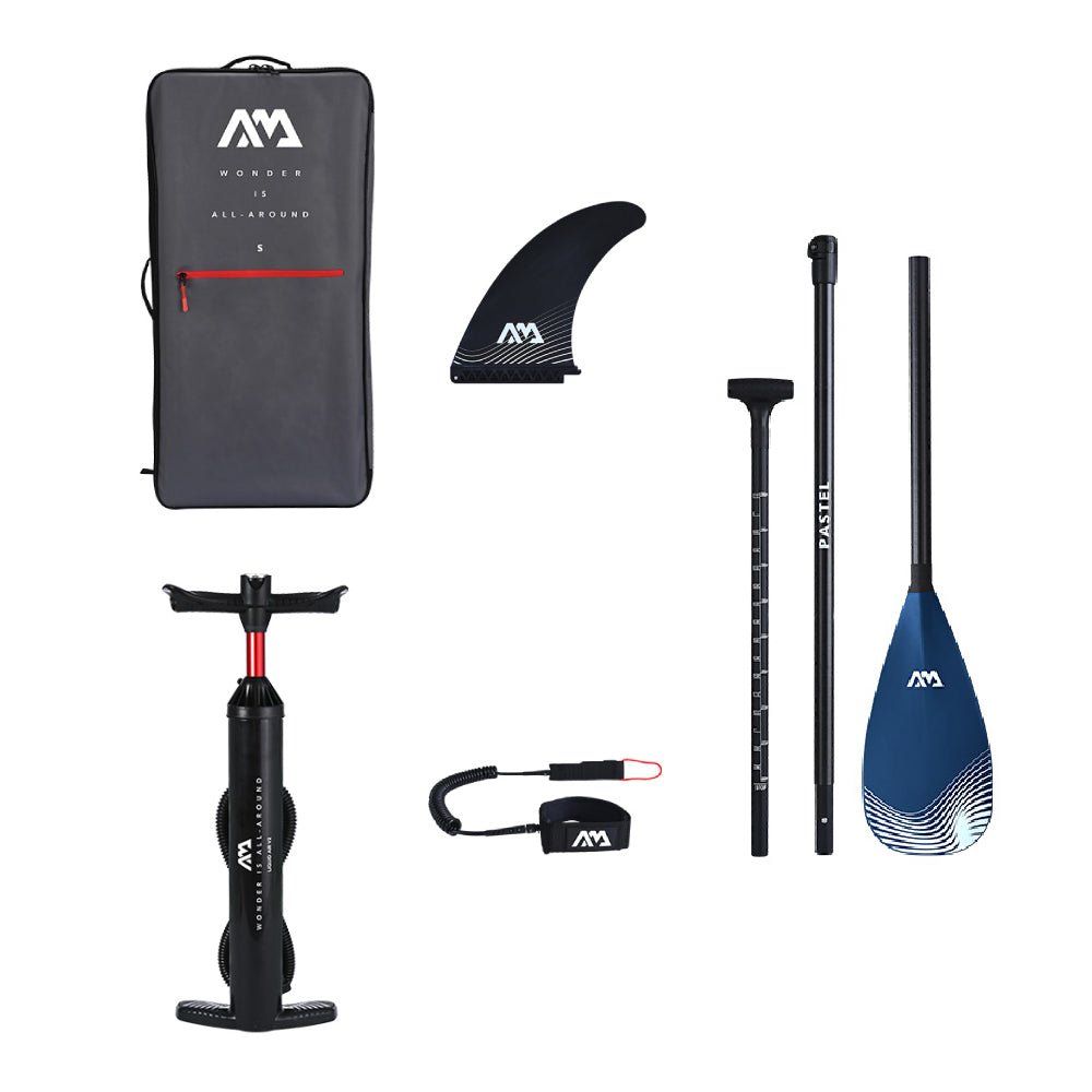 Aqua Marina Magma BT-23MAP All-Around Inflatable SUP With Carbon Hybrid Paddle, 11FT (SAK35791)