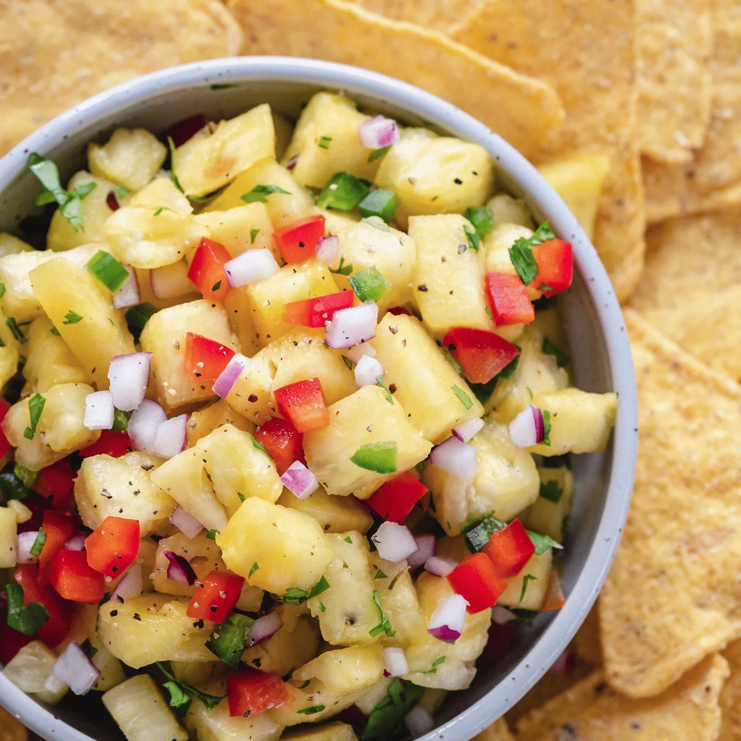 Freeze Dried Pineapple Pieces Family Size Pouch, 20 Servings