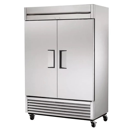 Genkraft GST - 49 - BF Double Solid Door - Freezer - Freezeandfry.com - Little Red General Store