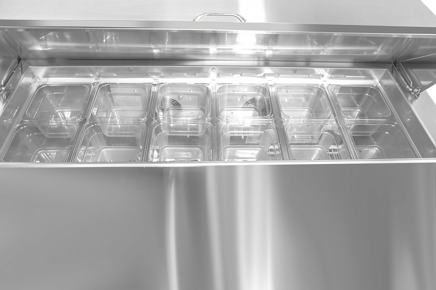 Commercial Refrigerated - Salad/Sandwich Prep Table 48", 12 pan Capacity. - Freezeandfry.com - Little Red General Store