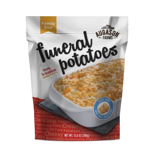 Funeral Potatoes Pouch, Cheesy Potato Casserole, 12 Servings