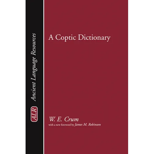 A Coptic Dictionary