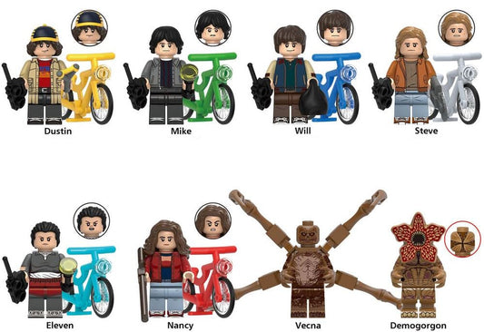 Stranger Things Minifigure Set of 8