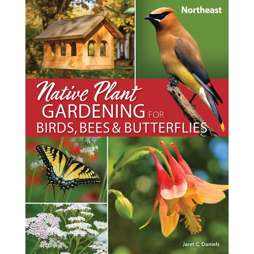 Native Plant Gardening for Birds, Bees & Butterflies: Northeast