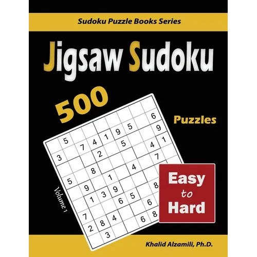 Jigsaw Sudoku: 500 Easy to Hard