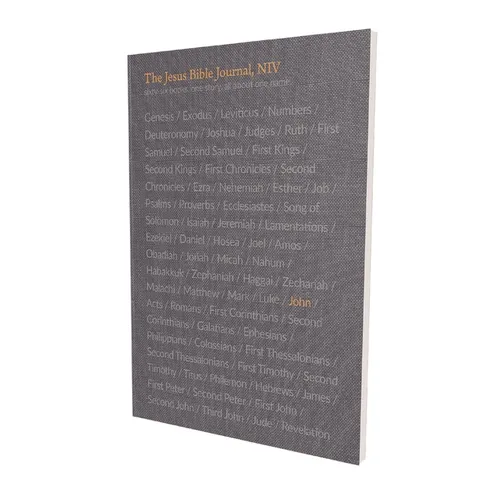 The Jesus Bible Journal, John, Niv, Paperback, Comfort Print