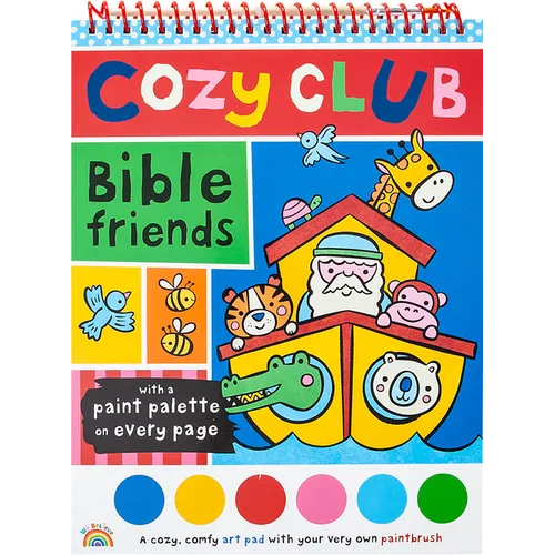 Cozy Club Bible Friends Art Pad