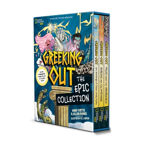 Greeking Out: The Epic Collection (Volumes 1-3, Boxed Set): Greeking Out; Greeking Out: Heroes and Olympians; Greeking Out: Tales from the Underworld