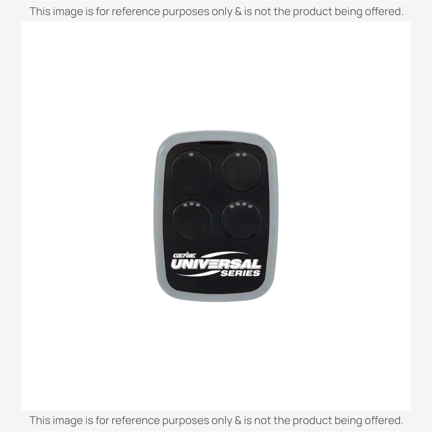 Substitute for Genie GU4TG-R Universal 4-Button with DIP and Learn Garage Door Opener Remote Control [375UT-3button]