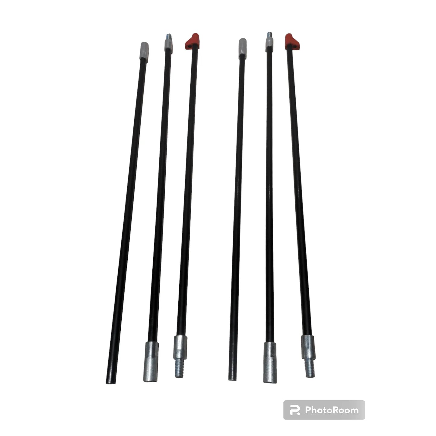 Solid Shag Stop 3/8" inner pole, 1 pair of poles, 3 screw together sections - Goal Sports Innovation - Little Red General Store