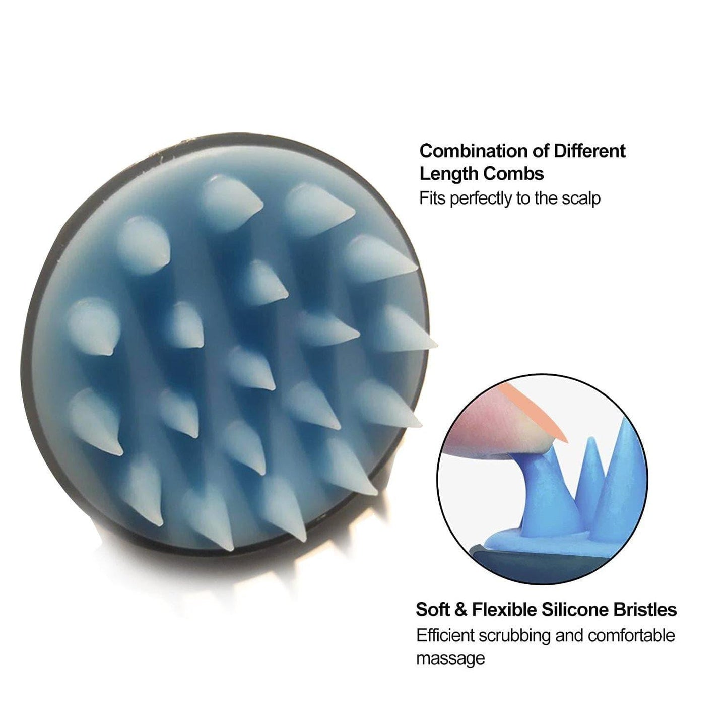 MenFirst Scalp Brush & Massager: Elevate Your Shampoo Routine | Haircare Tool
