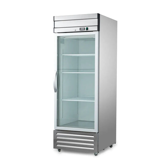 Genkraft GST-23 BRG Single Glass Door-Refrigerator