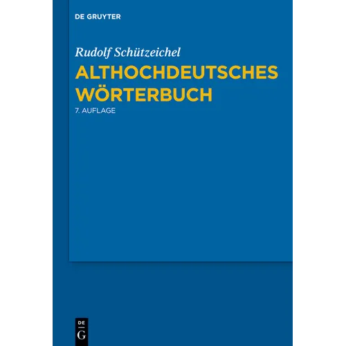 Althochdeutsches Wörterbuch