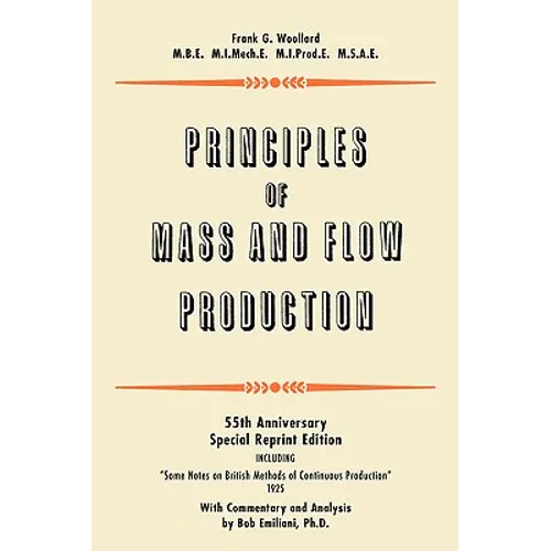 Principles of Mass and Flow Production