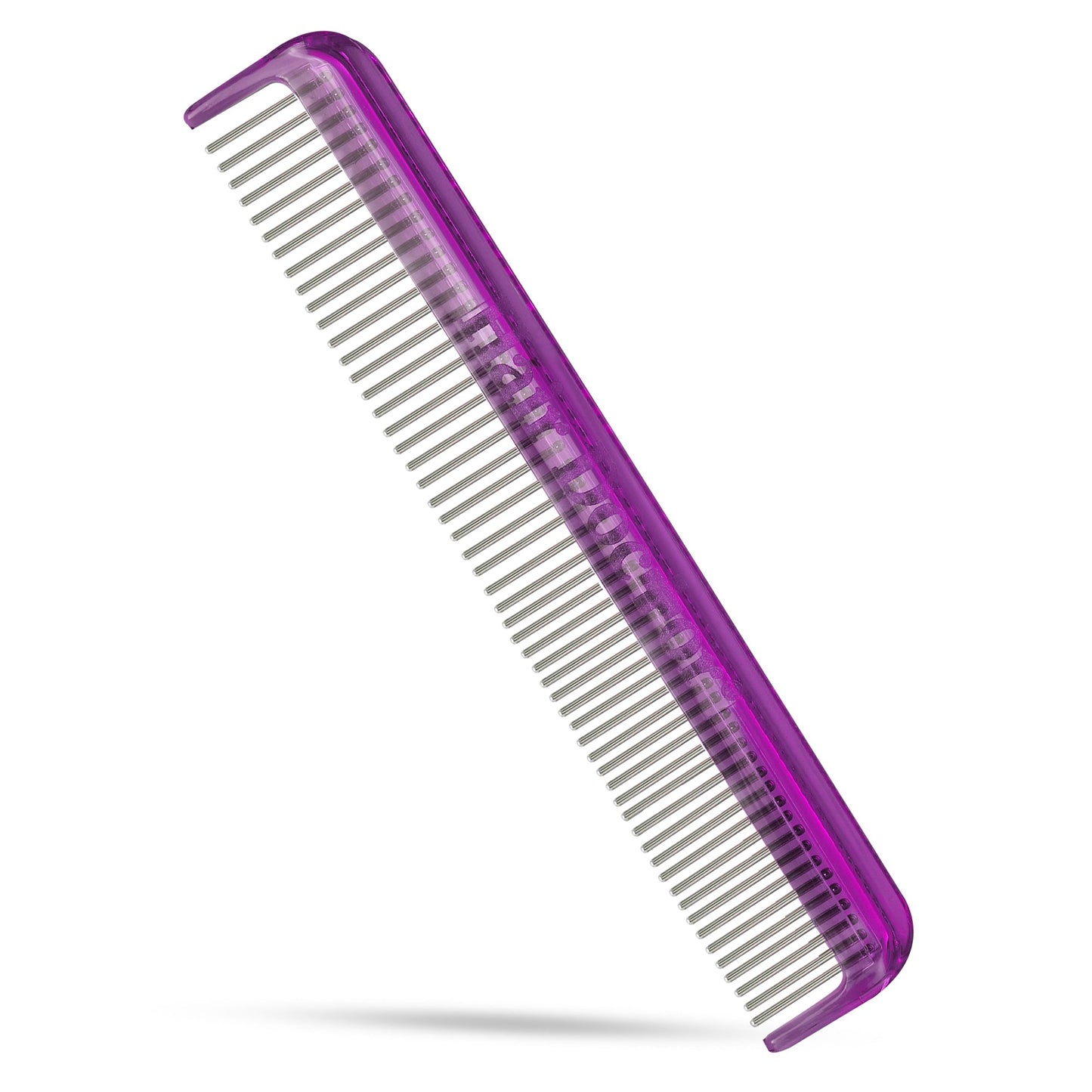 Dual - Spaced Vanity Comb with Stainless - Steel Rotating Teeth. Best Seller! - Hair Doctor Products - Little Red General Store